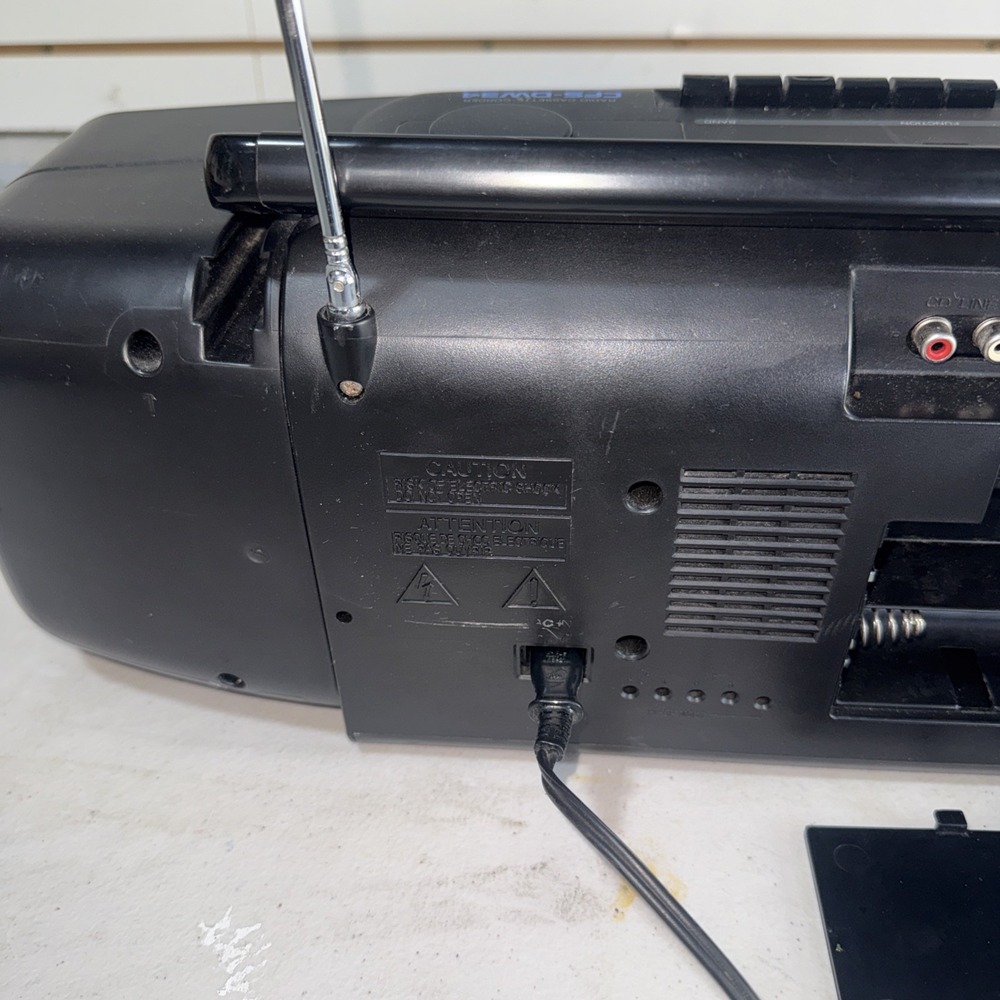 Sony CFS-DW34 Radio-Cassette Recorder Mega Bass‎ CD Line Dubbing EXCELLENT NICE - Picture 12 of 12